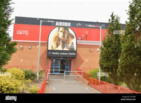 Airdrie Leisure Centre, operated by NL Leisure (North Lanarkshire), Scotland, UK Stock Photo - Alamy