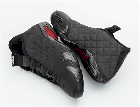 Air Jordan 14 Ferrari Black Anthracite Varsity Red BQ3685-001 Release ...