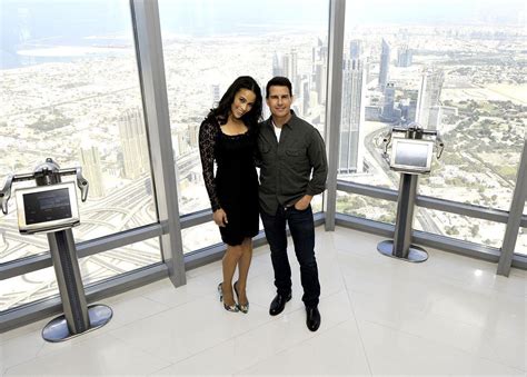 Tom Cruise unveils Mission Impossible 4 in Dubai's Burj - Arabian Business