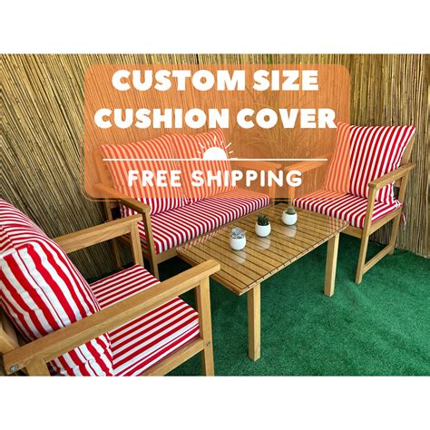 Custom Bench Cushion Covers, Outdoor Cushion, Waterproof Seat Cushions ...