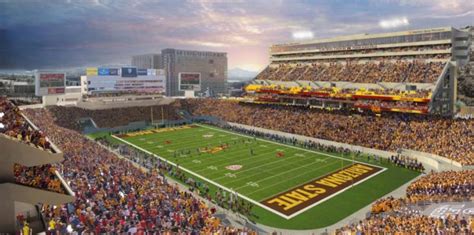 ASU Continuing Sun Devil Stadium Renovations - Football Stadium Digest