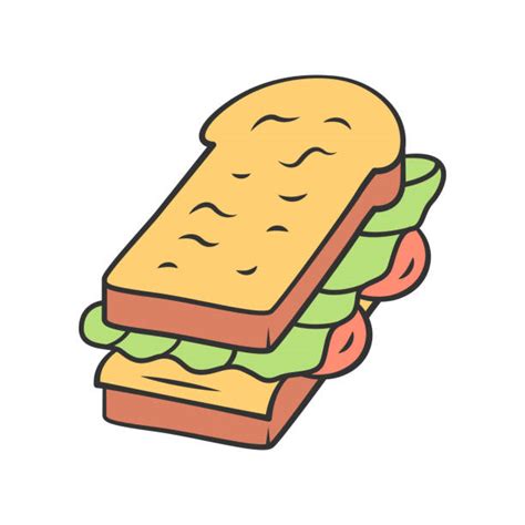 Ham Sandwich Clip Art Illustrations, Royalty-Free Vector Graphics ...