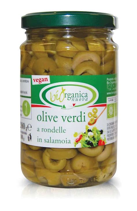 Sliced Green Olives in Brine | NaturaliOrganicMalta