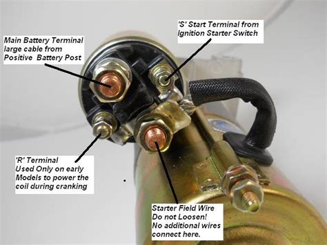 Starter solenoid wiring | Chevy Tri Five Forum