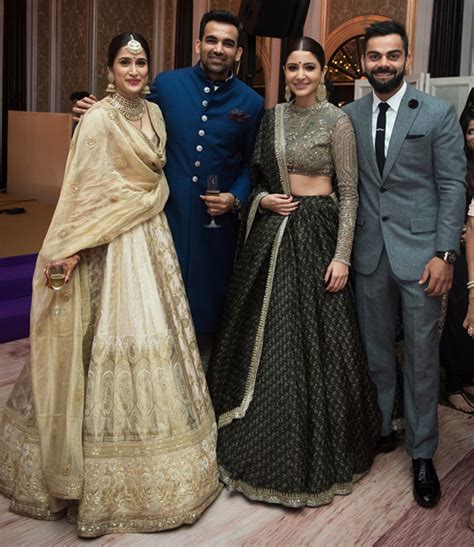 Anushka Sharma’s Reception Lehenga by Sabyasachi | Vogue India