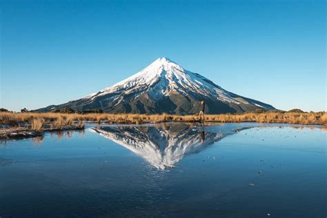 Reflections at Mt Taranaki in New Zealand - We Said Go Travel ...