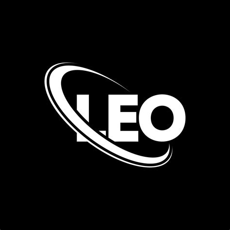 logotipo de león. carta de león. diseño del logotipo de la letra leo ...