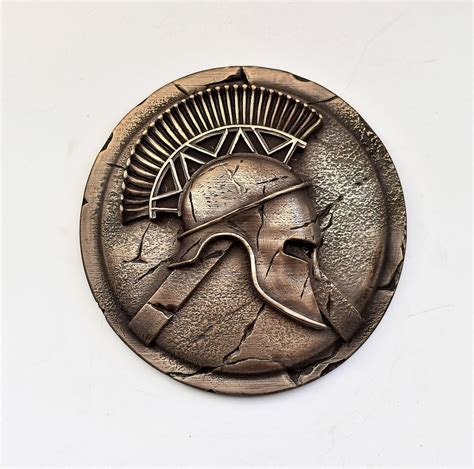 Greek Helmet Spartan Warrior Shield Wall Decor Hoplite Greek - Etsy | Greek helmet, Greek shield ...