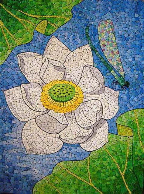 reutilizar las cáscaras de huevo pintura del arte del mosaico con flores para Pascua | Eggshell ...