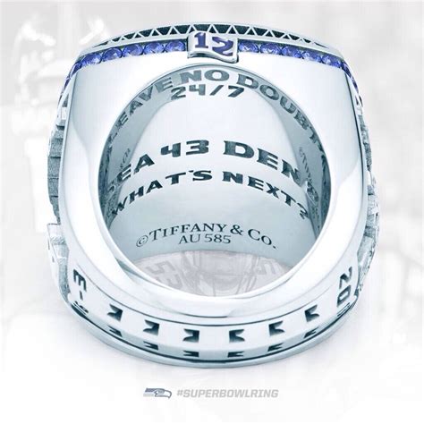 Seattle Seahawks Unveil Super Bowl XLVIII Rings - Daily Snark