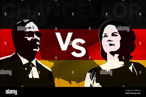 Armin Laschet vs Annalena Baerbock Candidates for Chancellor Elections ...