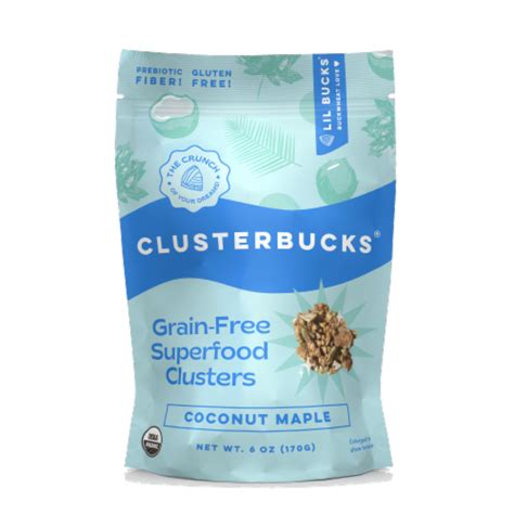 Lil Bucks® Clusterbucks® Coconut Maple Superfood Clusters, 6 oz - Kroger