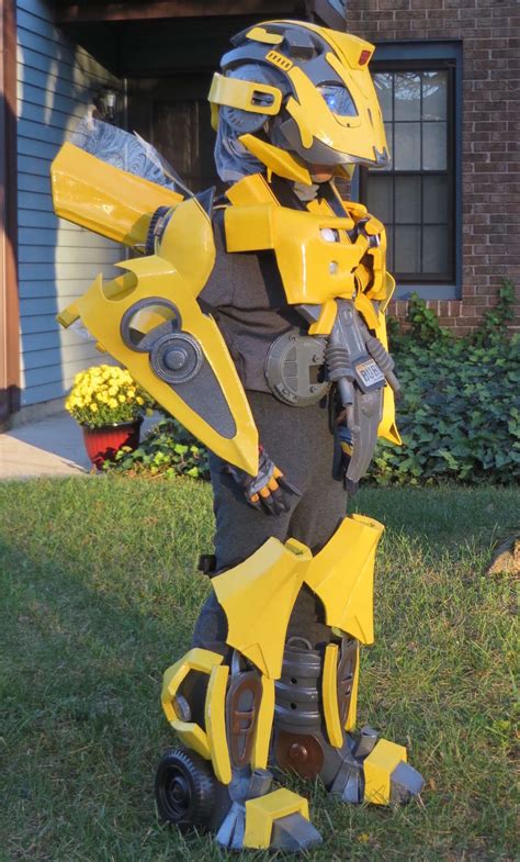 Epic DIY Kids Bumblebee Transformers Costume | Costume Yeti