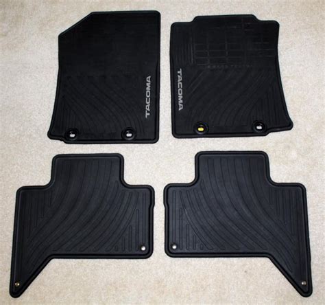 Sell 2012 2013 Toyota Tacoma Double Cab Genuine OEM Floor Mats All ...