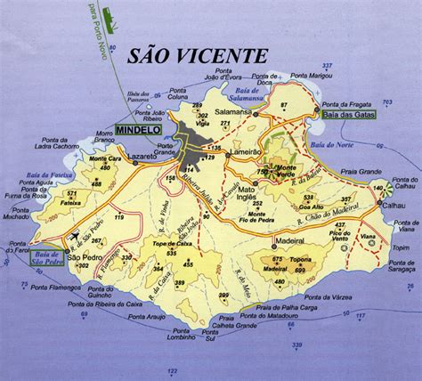 Sao Vicente Map • mappery