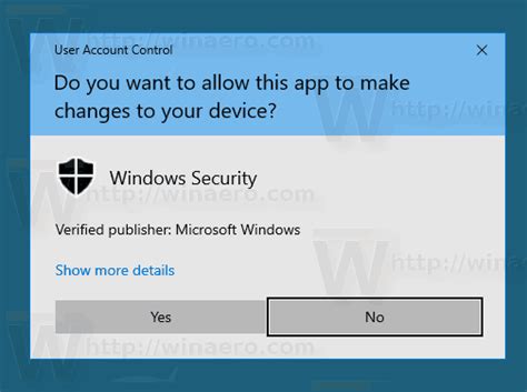 Change Windows SmartScreen Settings in Windows 10