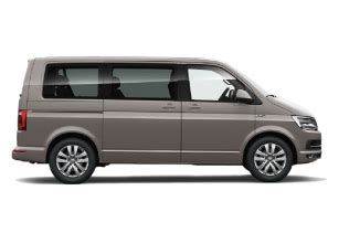 9 seats Volkswagen Caravelle van rental in Iceland