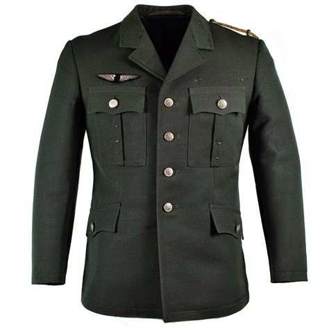 Genuine Austrian army uniform Formal jacket grey military issue