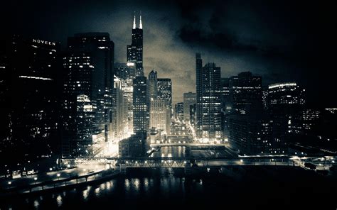 Chicago at Night Wallpapers - Top Free Chicago at Night Backgrounds - WallpaperAccess