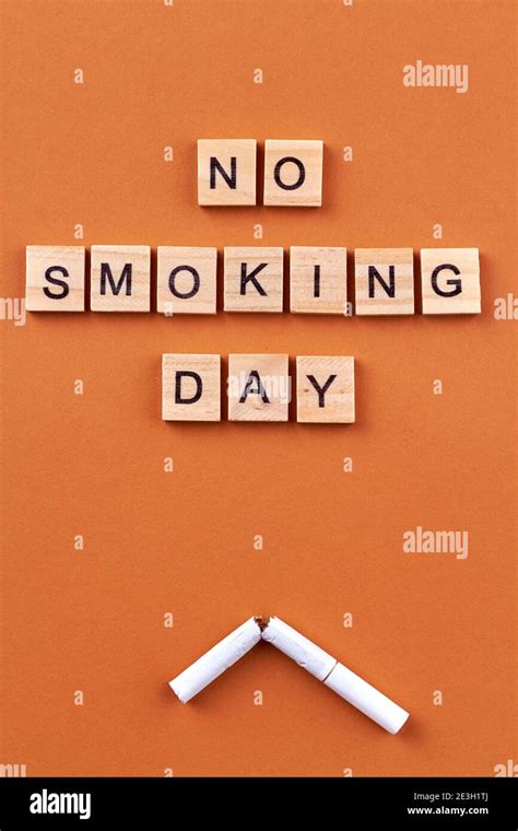 No smoking day concept Stock Photo - Alamy