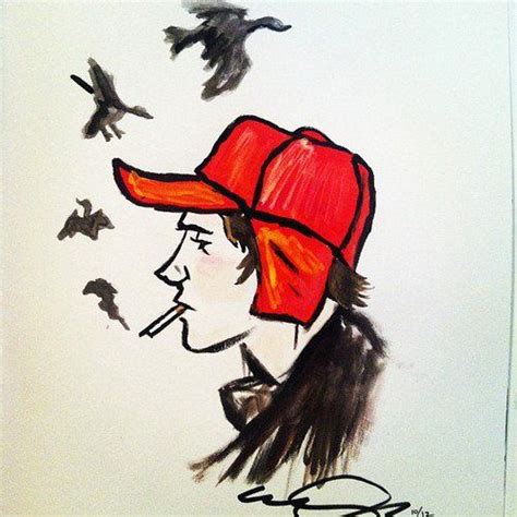 Holden - the Catcher in the Rye | Catcher in the rye, Literature art ...