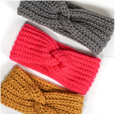 Faux Knit Ear Warmer | FaveCrafts.com