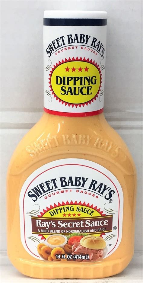 Sweet Baby Ray's Secret Sauce Gourmet Dipping Sauce 14 oz Rays - Sauces