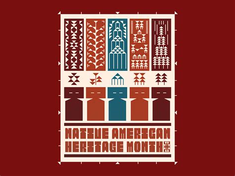 Native American Heritage Month poster :: Behance