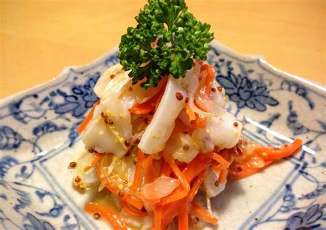 Marinated Squid Recipe by Rie - Cookpad