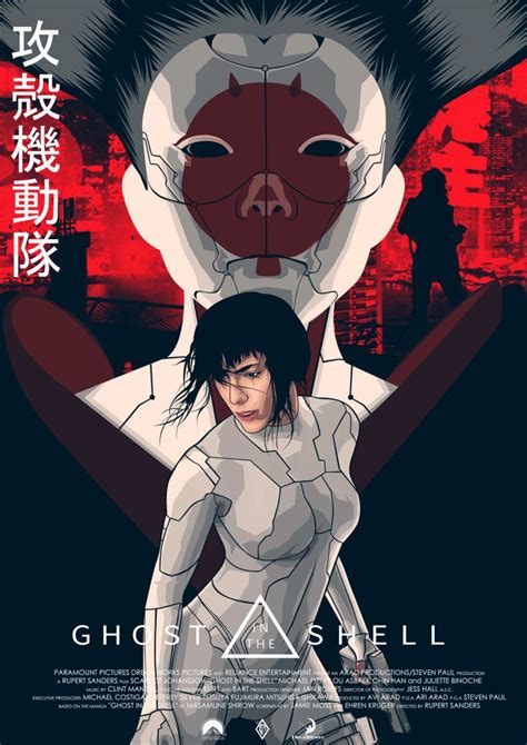 Ghost_in_the_shell_Poster Arte Alien, Arte Cyberpunk, Cyberpunk 2077, Scifi, Alternative Movie ...