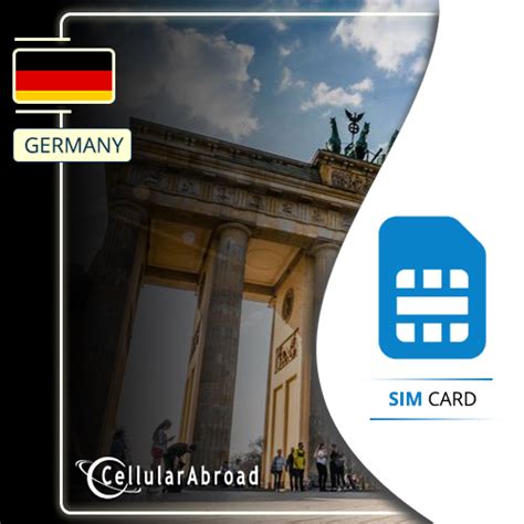 Germany SIM Card Plans with Data