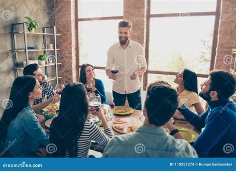 Group of Excited People Celebrating Success of New Business Project and ...