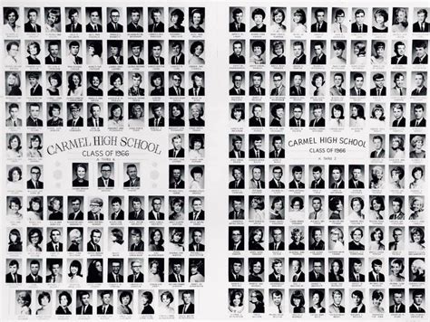 1966 Class Picture - Carmel High School Alumni Association