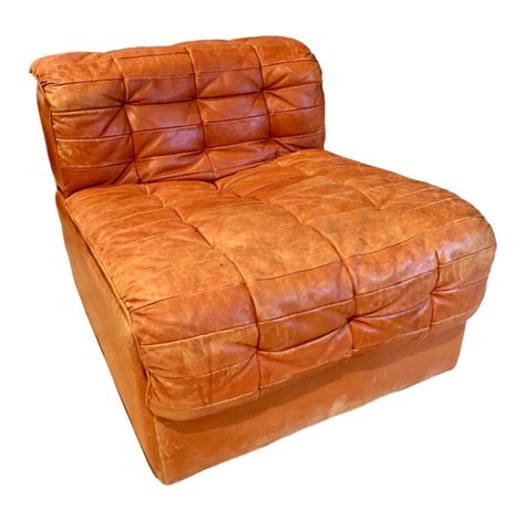 De Sede DS-11 Modular Six-Piece Leather Sofa at 1stDibs