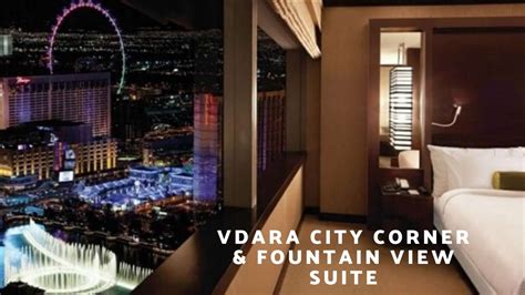 Vdara Las Vegas Fountain View Studio Suite | ROOM TOUR - YouTube