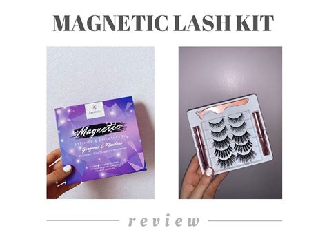 MAGNETIC LASH KIT Review!! (before & after photos!!)