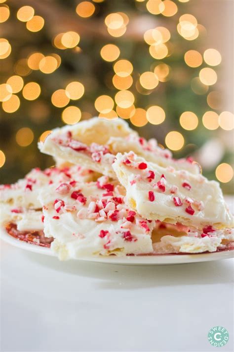 White Chocolate Christmas Peppermint Bark