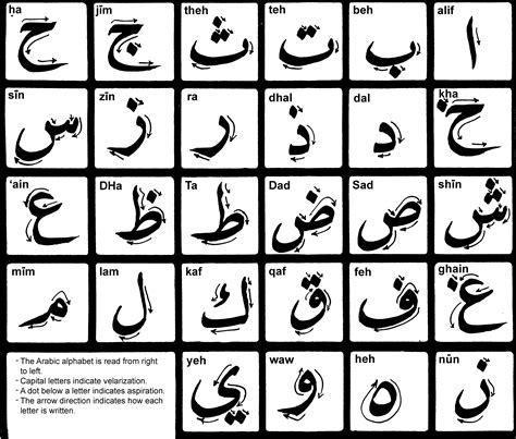 How to write the Arabic alphabet - Learn Arabic