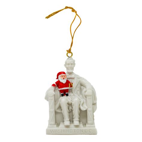 Abraham Lincoln Statue Ornament – I Love DC Gifts