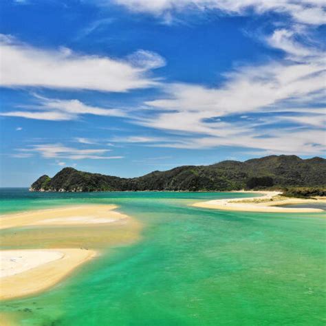 Abel Tasman National Park New Zealand Awaroa Beach