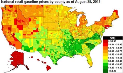 Wyoming Gas Prices Map - London Top Attractions Map