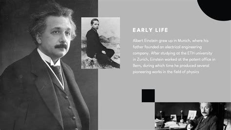 Albert Einstein Morph Animation Powerpoint Template