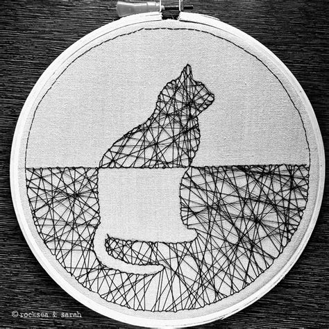 String Art Embroidery - Sarah's Hand Embroidery Tutorials