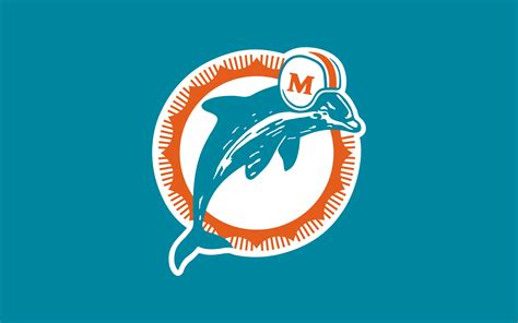 Miami Dolphins Logo Wallpaper Free Download