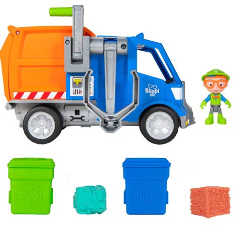 BLIPPI Talking Recycling Truck Garbage Recycle Vehicle Release Gift ...