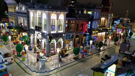 Brick City Lights Unveils the Largest Known Fully LED Lit LEGO® Brick City