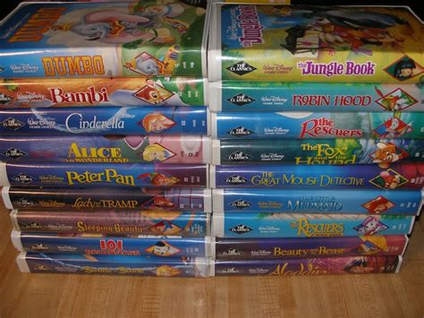 Black Diamond Classic Edition Disney VHS Movies, 45% OFF