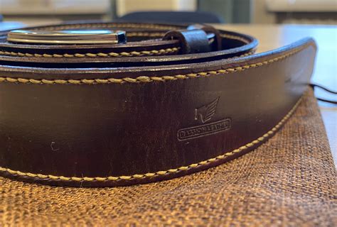 Leather Belt Full Grain Leather Belt Mahogany Leather Belt - Etsy Canada