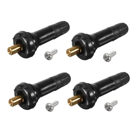 4PCS TPMS Tire Valves For Ford /Lincoln /Mercury Rubber Car Valve Stem Tire Sensor Kit TPMS ...