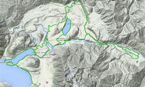 Queenstown Trail Mountain Bike Trail in Queenstown, New Zealand || SINGLETRACKS.COM